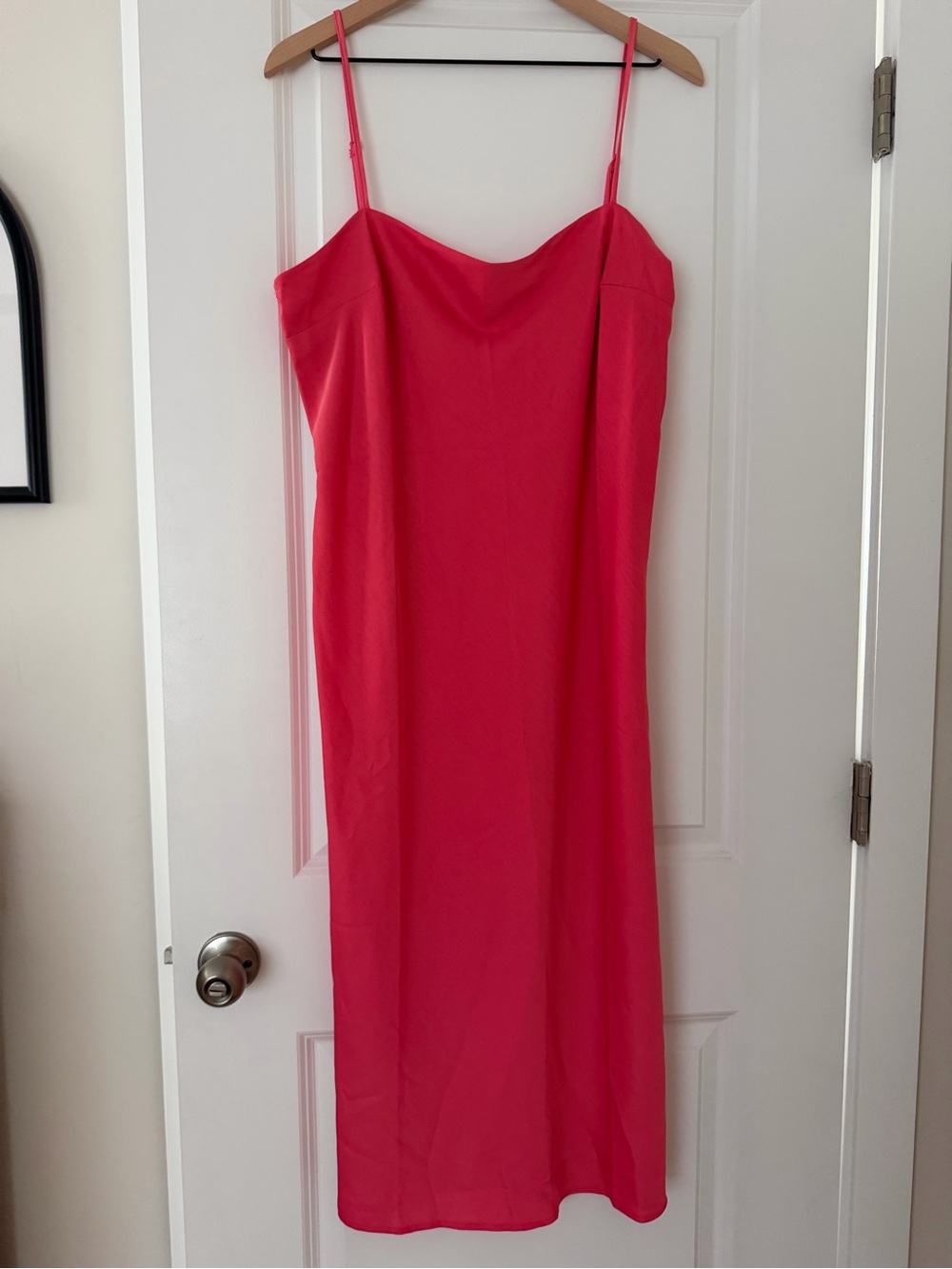 Universal Thread Coral Midi Slip Dress